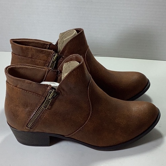 SUN + STONEAbby Double Zip Booties, - Picture 6 of 8